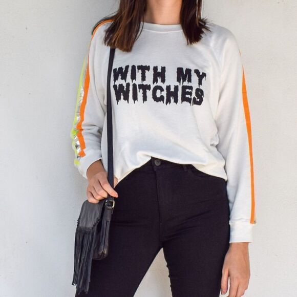 Wildfox With My Witches sweatshirt size small - Picture 2 of 7